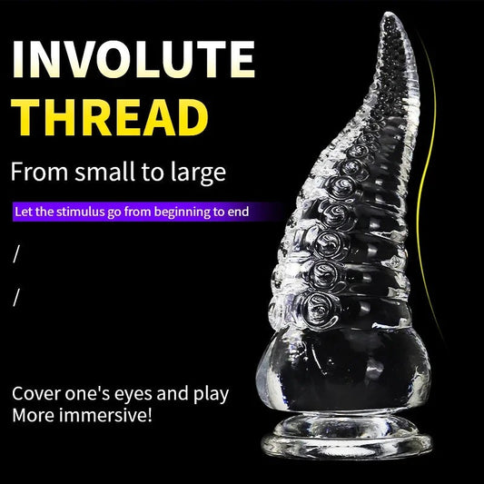 MonsterTentacleDildosButtPlug–JellyFantasyAnalDildoWomenSexToys