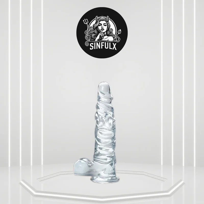 MoonRipple11.8″AdvancedClearDildo