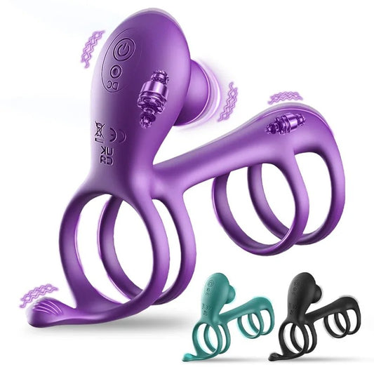 MorganaSiliconeVibratingPenisRings